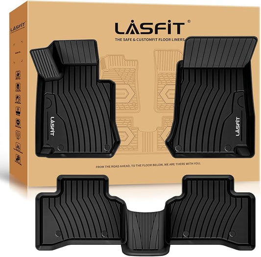 LASFIT Floor Mats for Mercedes Benz GLC 2016-2022, GLC300 / GLC350e / GLC43 AMG by LASFIT