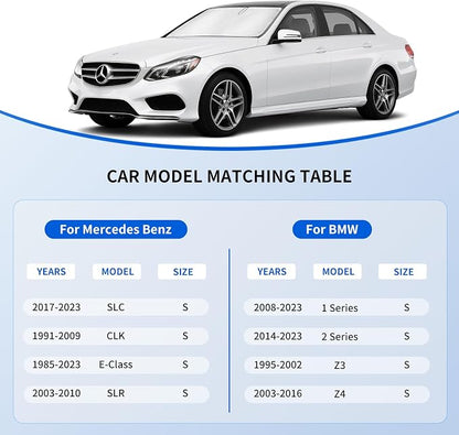 Sun Shade Windshield Sunshade for 2019 2020 2021 2022 2023 2024 Mercedes Benz - Image 9