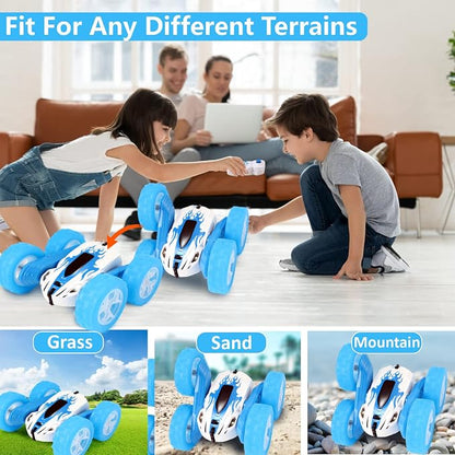 FREE TO FLY Remote Control Car For Boys: Kids RC Stunt Cars Toy - Image 5