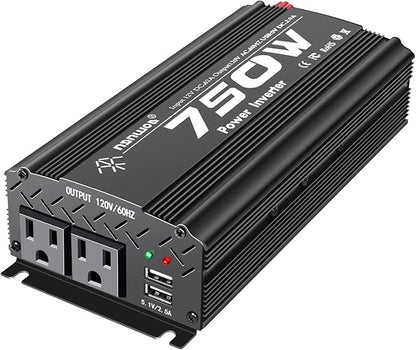 12V to 110V Inverter - 750W Car Inverter by TVNIKDPOWERINVERTER