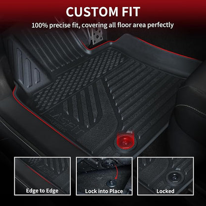 LASFIT Floor Mats&Trunk Mat for Toyota Camry 2025 Hybrid/LE/SE/XLE/XSE - Image 2