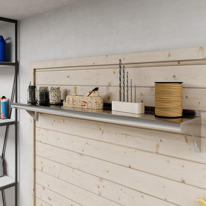 AmGood 48" Long X 8" Deep Stainless Steel Wall Shelf | NSF Certified | - Image 6