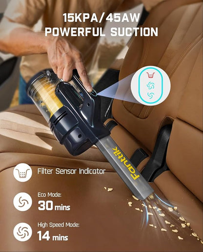Fanttik Cruise V9 Car Vacuum Cleaner Suction Power - Image 4