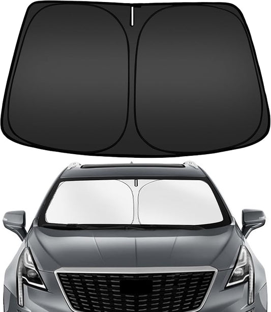 ARISMOTOR Windshield Sun Shade for Cadillac XT5 2017-2025, Custom Fit Foldable by ARISMOTOR