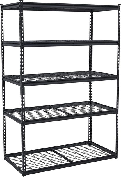 400LBS Storage Shelves，71" H x 48'' W x 24" D Storage Shelves, 5-Tier by HOME