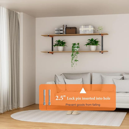 Lumber Rack Heavy Duty Wood Racks Wall Mount Folding Lumber Storage Racks - Image 5