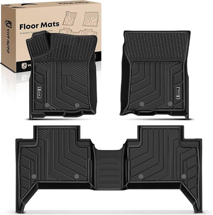 YHTAUTO Floor Mats Fit 2016-2023 Toyota Tacoma Double Only by YHTAUTO