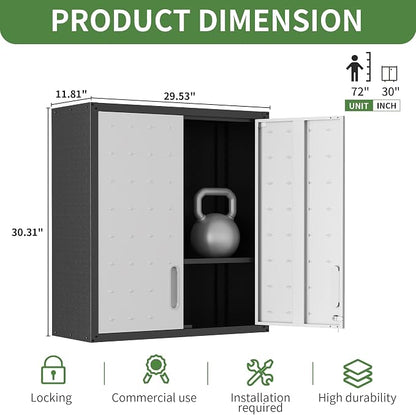 Garage Wall Cabinet, Metal Wall Cabinet - Image 3