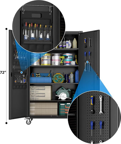 2025 Upgraded Wide & Deep Garage Storage Cabinet - Image 3
