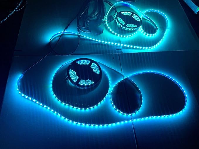 Black Out Full Tinted Smoked LEDs x4PCS 3FT 90CM 36INCH RGB Dream Color Chasing - Image 6