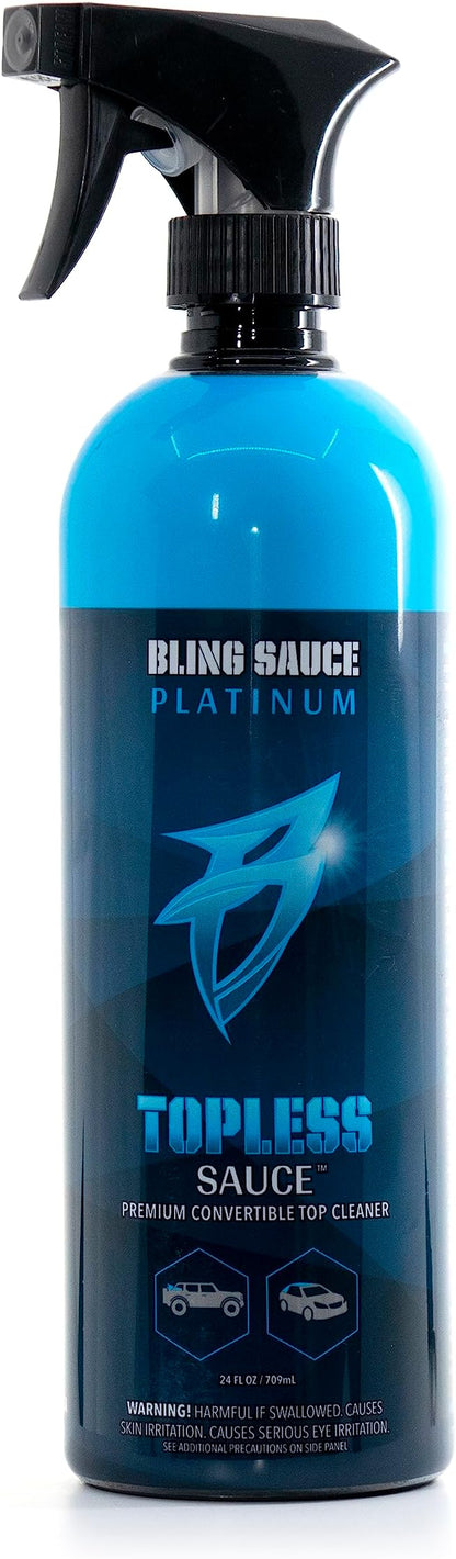 Bling Sauce Platinum: Topless Sauce, The BEST Convertible & Soft Top Cleaner by BlingSauce
