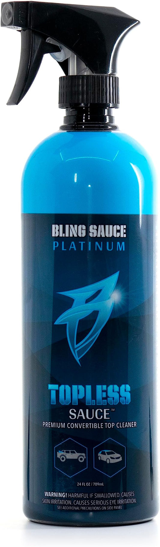 Bling Sauce Platinum: Topless Sauce, The BEST Convertible & Soft Top Cleaner by BlingSauce