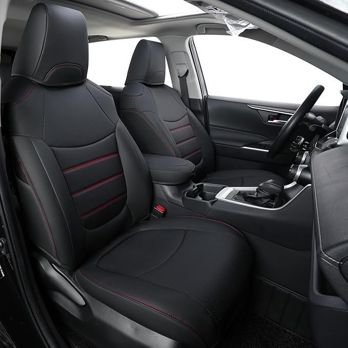 RISINGSTAR Rav4 Seat Covers, fit 2019-2025 Toyota Rav4 XLE LE XLE Premium by RISINGSTAR