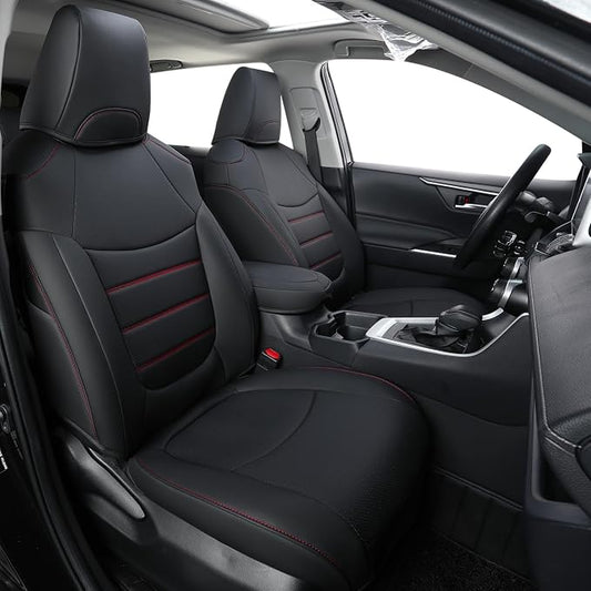 RISINGSTAR Rav4 Hybrid Seat Covers, fit 2019-2025 Toyota Rav4 Hybrid LE by RISINGSTAR