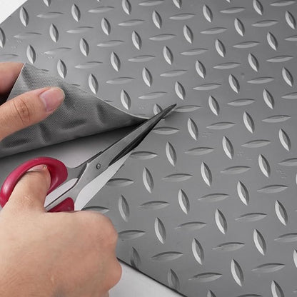 VEVOR Floor Mat, 13 x 4.9 FT PVC Flooring Roll, Non-Slip Diamond Texture - Image 10