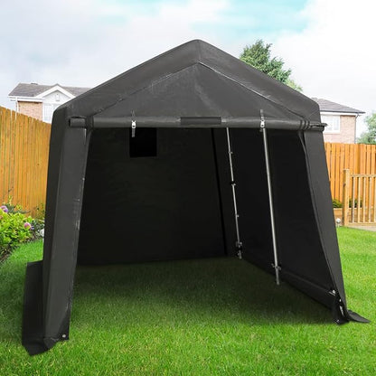 ADVANCE OUTDOOR 8x8 ft Storage Shelter Garage Tent - Image 7