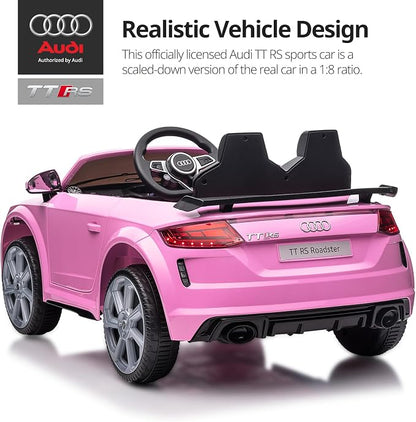 Electric Car for Kids, Licensed Audi 6V Kids Ride on Car Toy for Toddlers - Image 4