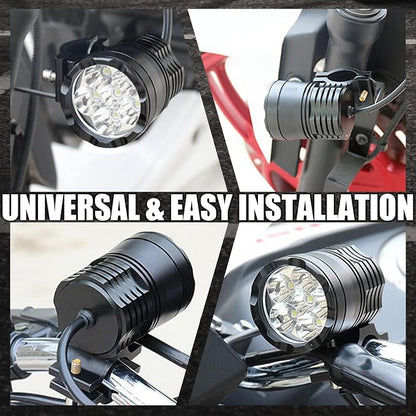 Motorcycle Driving Lights 12-60V 40W 3600LM LED Fog Lights - Image 5