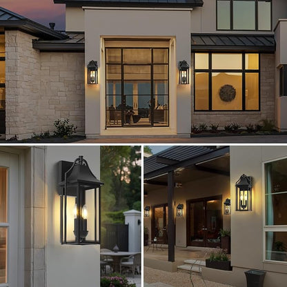  Outdoor Wall Sconce Fixture, Dusk to Dawn Patio Lights Waterproof - Image 5