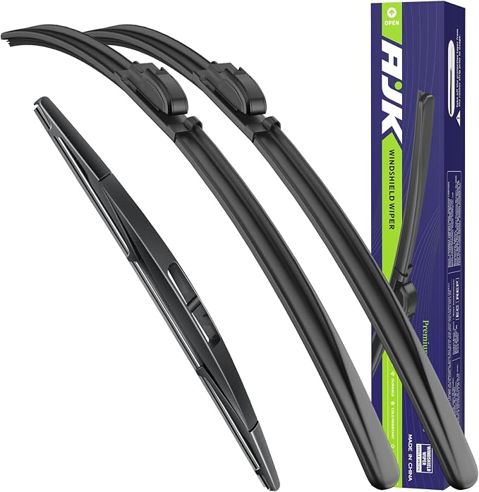 AJK Wiper Blades for Honda Fit 2009 2010 2011 2012 2013 2014 2015 2016 2017 by AJK