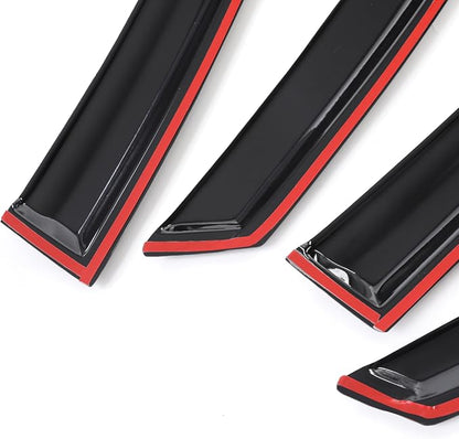 Rain Guards Side Window Visor Vent Outside Mount - Image 9