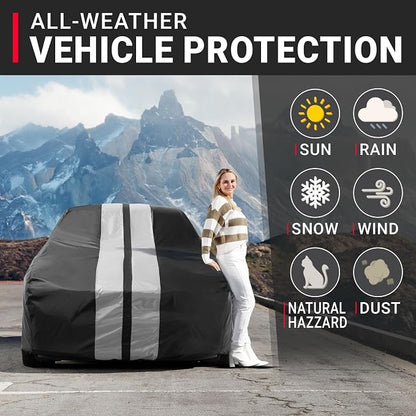 iCarCover Custom Car Cover for Pontiac Firebird Waterproof All-Weather Rain - Image 2
