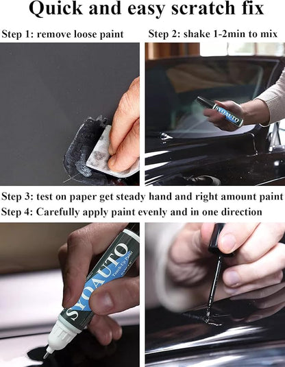 SYOAUTO White Platinum UG Touch Up Paint Fit - Image 5
