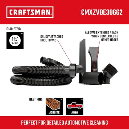 CRAFTSMAN CMXEVBE17590 9 Gallon 4.25 Peak HP Wet Dry Vac, Portable Shop Vacuum - Image 3