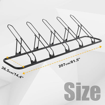 CyclingDeal Bike Rack Floor Parking Bike Stand - Image 5