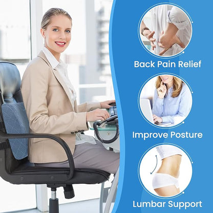 Lumbar Support Pillow for Office Chair Back Support Lumbar Pillow for Car - Image 4