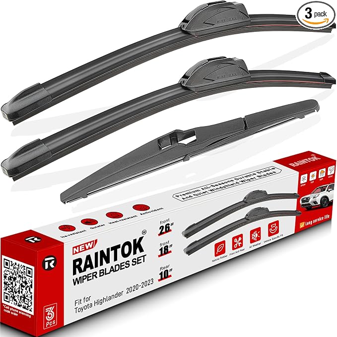 Windshield Wiper Blades Replacement by RAINTOK
