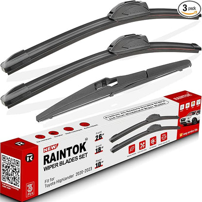 Windshield Wiper Blades Replacement by RAINTOK