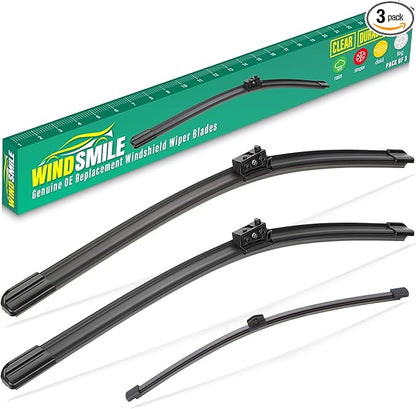 22" 22" 12" Windshield Wiper Blades Replacement by WINDSMILE