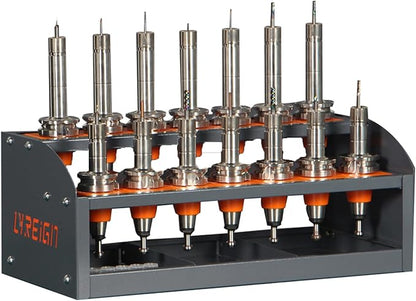 BT50 CNC Tool Rack, CAT50 CNC Tool Storage Rack Placed on The Desktop, Small by LYREIGNCNCME