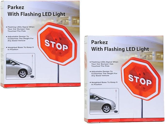Flashing LED Light Parking Stop Sign by AndalusBrand
