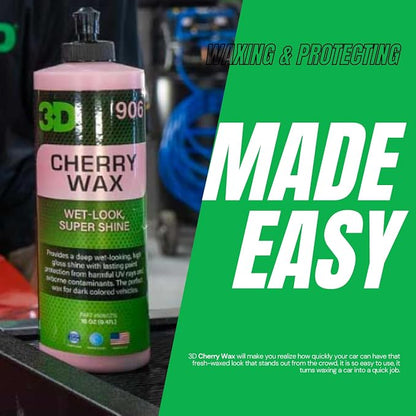 3D Cherry Wax – Liquid Carnauba Show Car Wax - Image 8