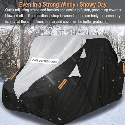 Neverland UTV Cover Waterproof 300D Heavy Duty 2-3 Seater/4-6 Seater 4 Door - Image 6