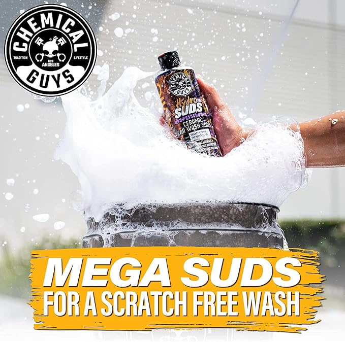 Chemical Guys CWS21216 HydroSuds Ceramic SiO2 Shine High Foaming Car Wash Soap - Image 7