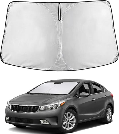 Econour Windshield Sun Shade for Kia Forte 2019-2025 Accessories Custom Fit by EcoNour