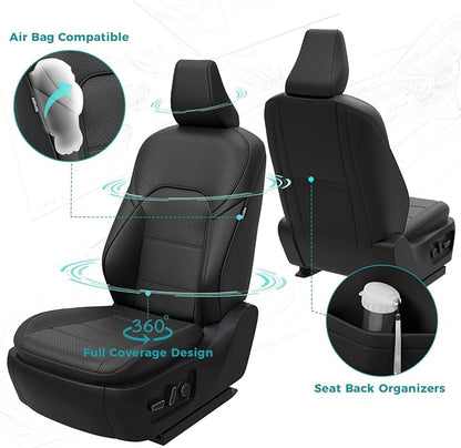 Leather Seat Covers for Toyota Camry 2025 LE SE Hybrid - Image 3