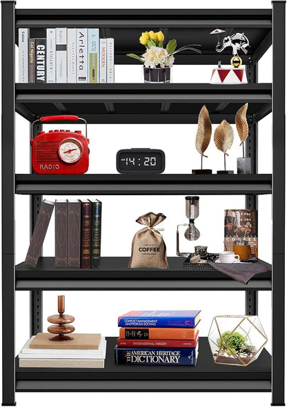 2750LBS Garage Storage Shelves Heavy Duty, 5-Tier Garage Shelving Heavy Duty by SUPPNEED