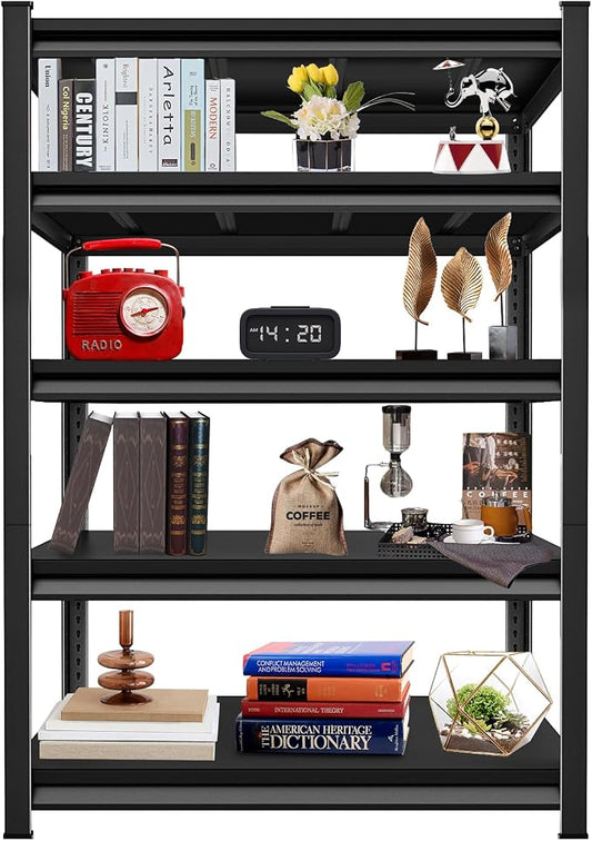 2750LBS Garage Storage Shelves Heavy Duty, 5-Tier Garage Shelving Heavy Duty by SUPPNEED