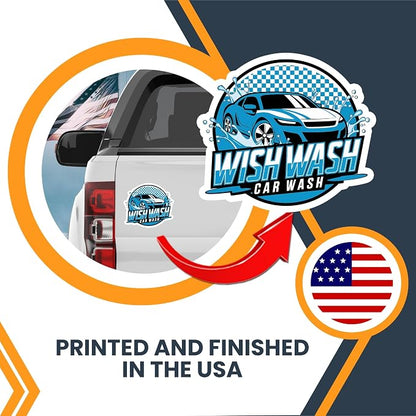 Magnet Me Up Custom Car Magnet – Personalized Die-Cut Magnetic Decal, - Image 3
