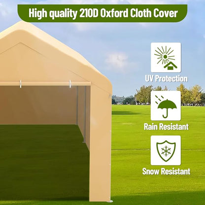 10 x 20FT Heavy Duty Carport - Image 3