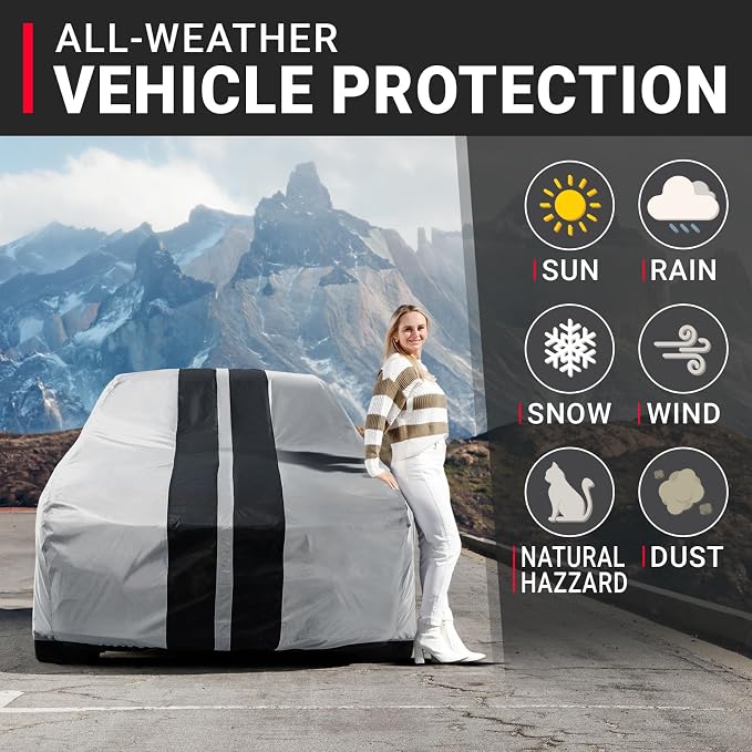 iCarCover Custom Car Cover for 2020-2025 Chevy Corvette C8 Without High Wing - Image 2