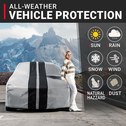 iCarCover Custom Car Cover for 2020-2025 Chevy Corvette C8 Without High Wing - Image 2