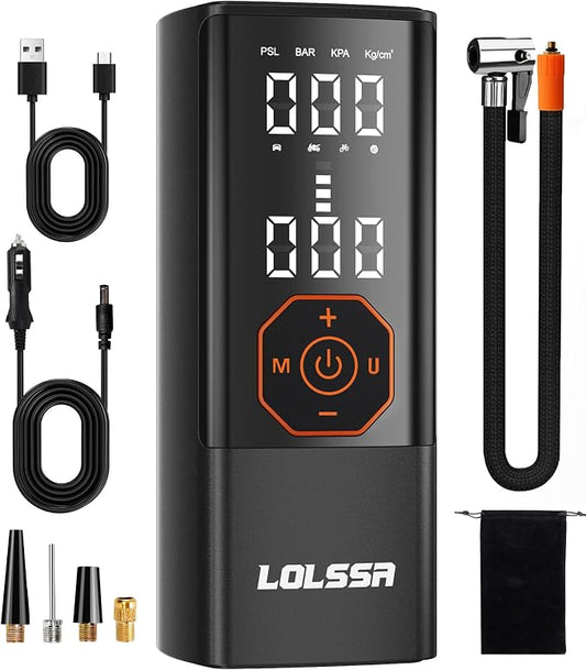 Tire Inflator Portable Air Compressor-180PSI Air Pump by LOLSSA