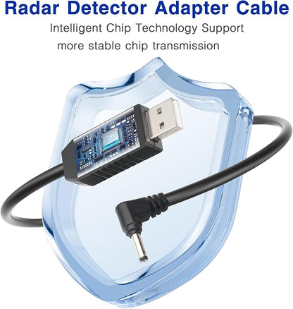 Radar Detector Power Cable for Cobr RAD350 380 450 480i 700i XRS9370 955 5300 - Image 3