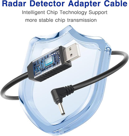 Radar Detector Power Cable for Cobr RAD350 380 450 480i 700i XRS9370 955 5300 - Image 3
