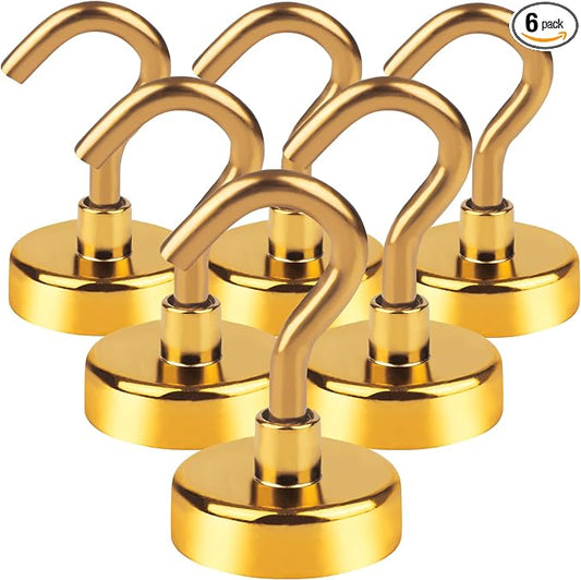 DIYMAG Magnetic Hooks, 30Lbs Strong Heavy Duty Cruise S-Hooks by DIYMAG